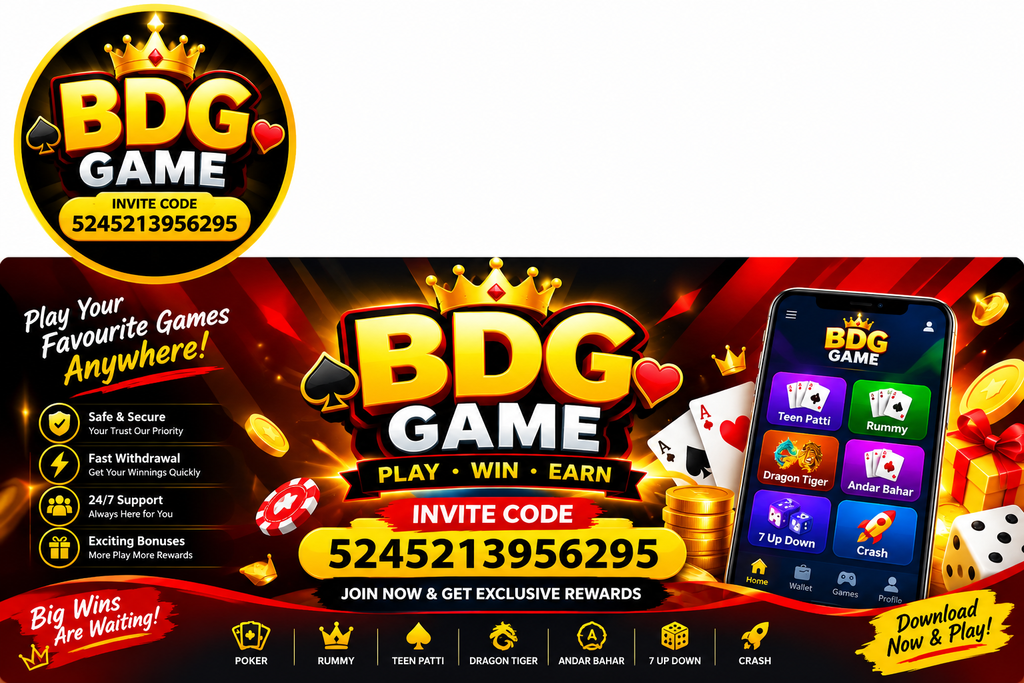 BDG Game Invite Code 2026 5245213956295